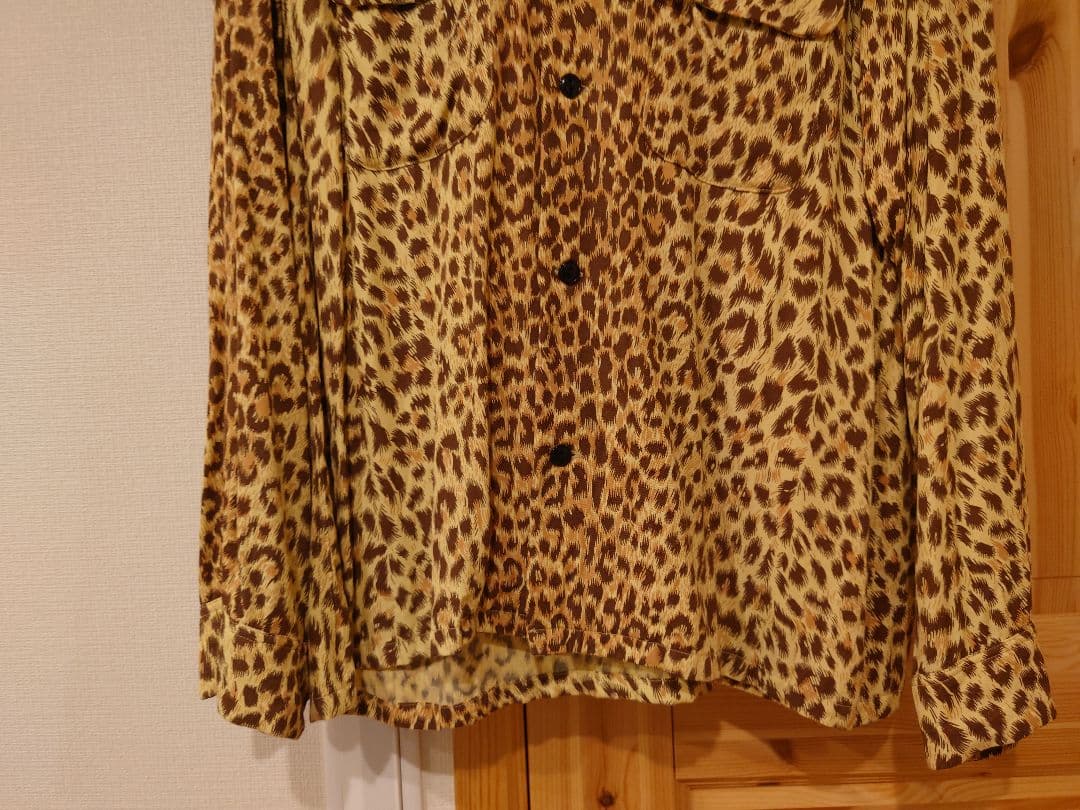 The Groovin High　グルービンハイ　レーヨンシャツレオパード　M