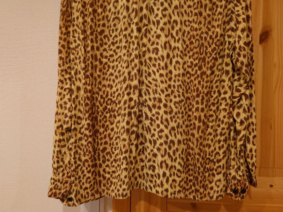 The Groovin High　グルービンハイ　レーヨンシャツレオパード　M