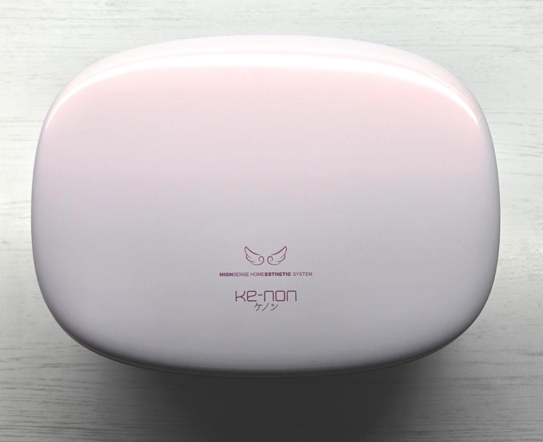 【極美品/付属品完備】脱毛器 ケノン 8.0 眉毛脱毛器付 パールホワイト