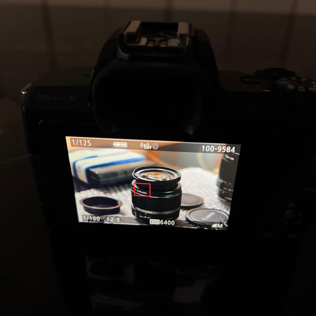 Canon EOS Kiss M 本体 + 付属品 + 非売品リグ