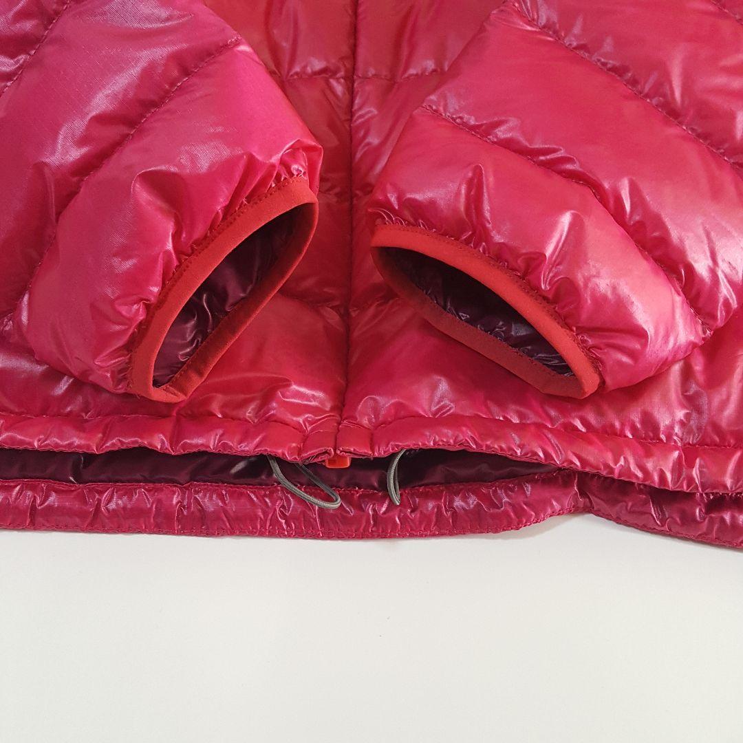 美品 モンベル レディース 撥水 ウルトラライトダウン ガイドパーカ Lサイズ