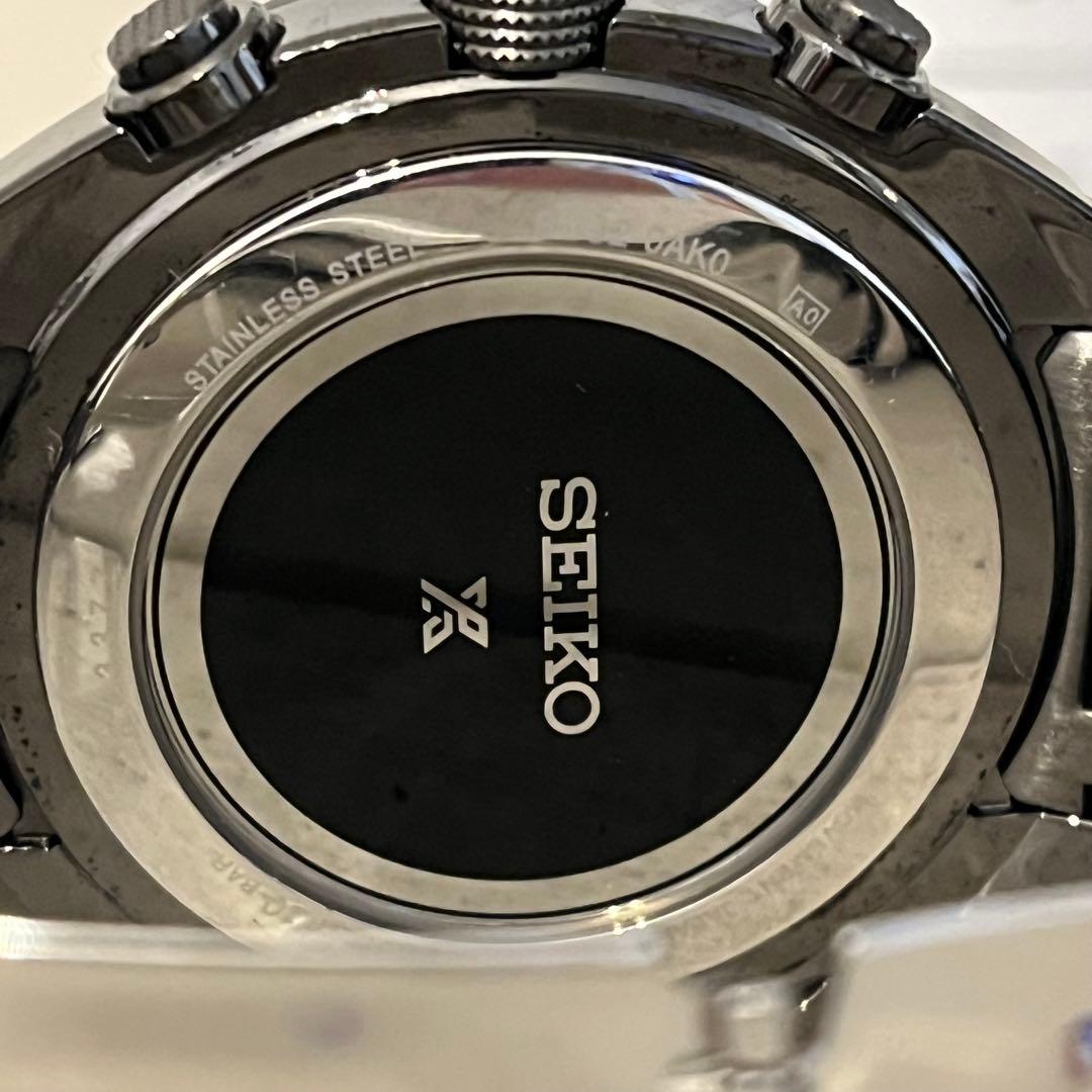 激レアSEIKO プロスペックス SSG001P1電波ソーラー クロノグラフ
