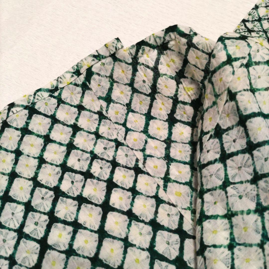 絞り浴衣　有松絞り