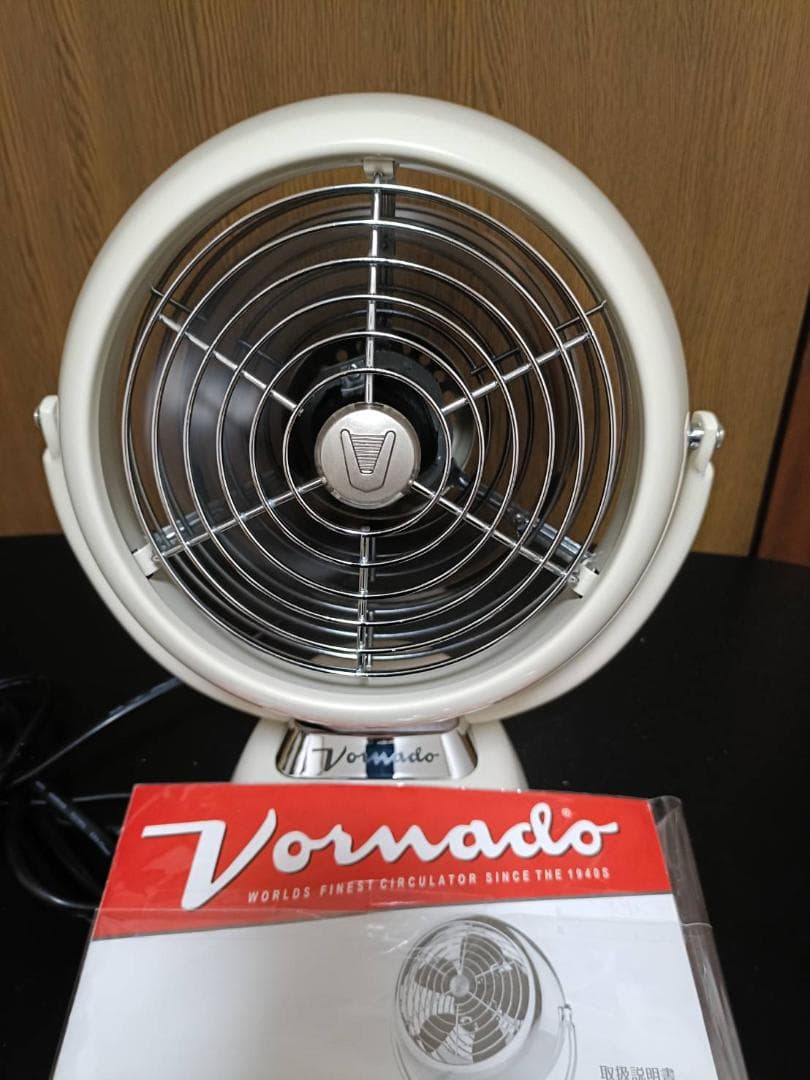 ボルネード Vornado VFAN Jr. 取説付 ビンテージホワイト
