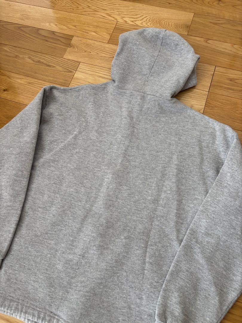 USA製 90s RUSSELL ラッセル ジップ パーカー グレー Lサイズ