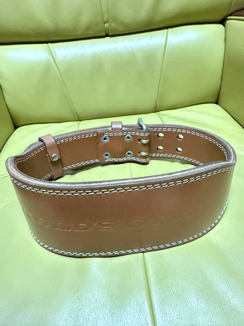 ゴールドジム　ベルト　L