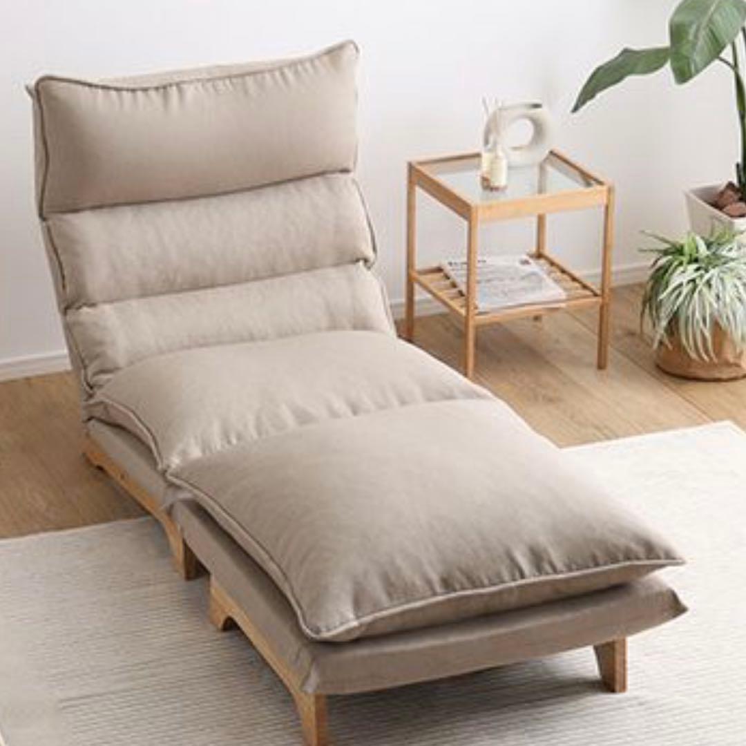 脚付リクライニングローソファ1人掛け【Cowserカウザー】 SH-07-FRZ