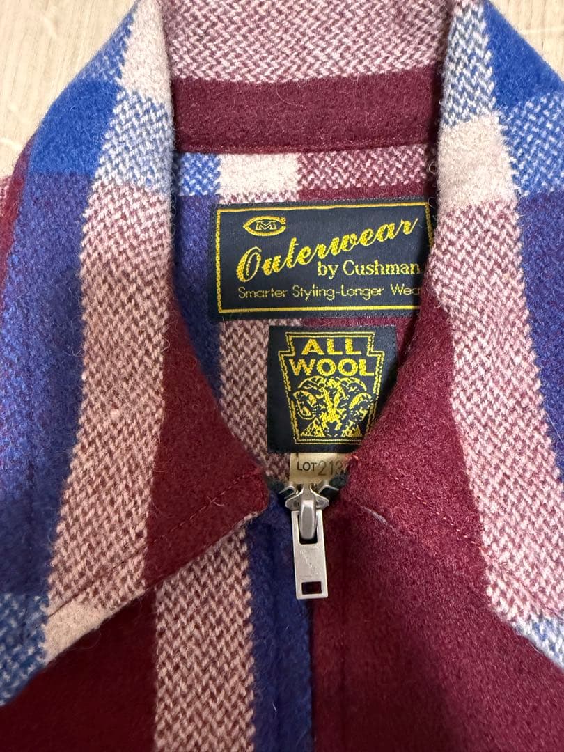 k*e様 Cushman 30s ウール スポーツジャケット 21301 クッシ