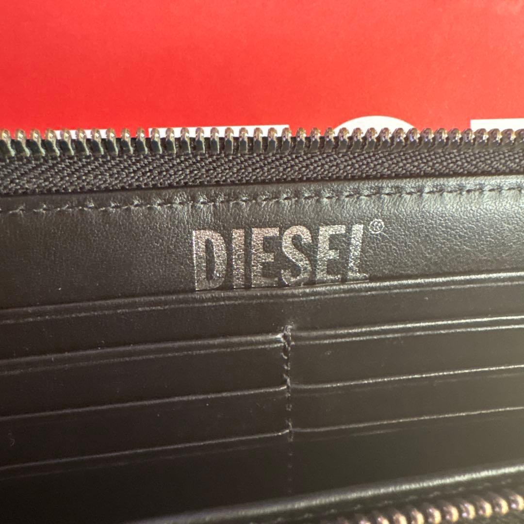 DIESEL ブラック 長財布　正規品