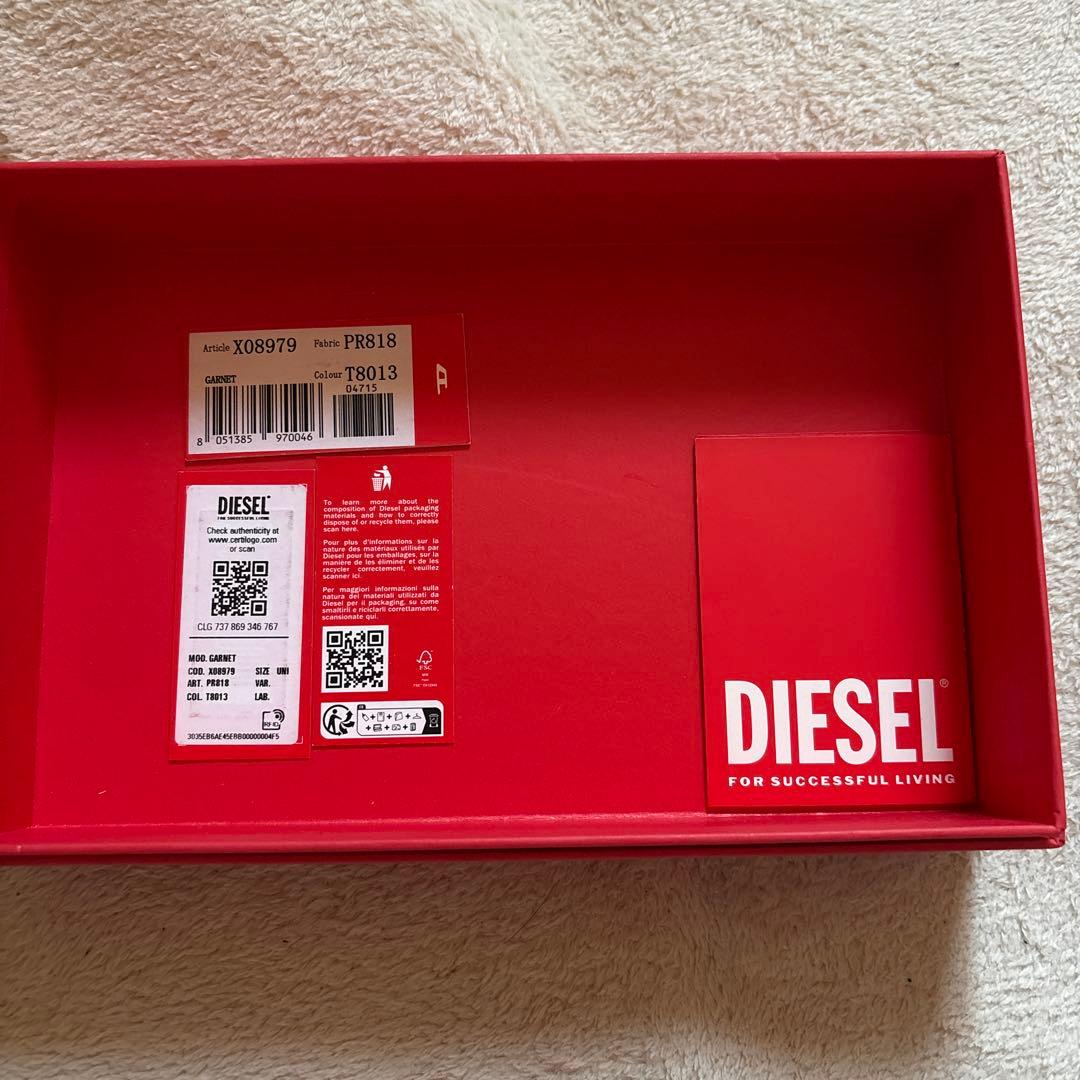 DIESEL ブラック 長財布　正規品