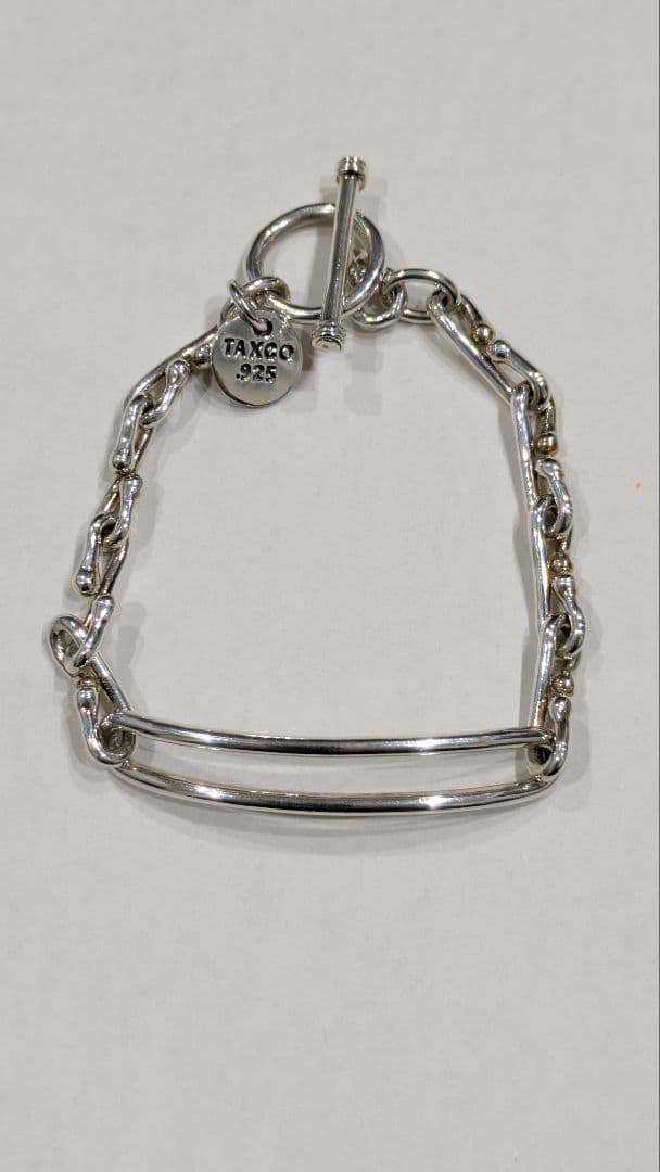 Y*u様 XOLOシルバー925 IDチェーンブレスレット 約19cm