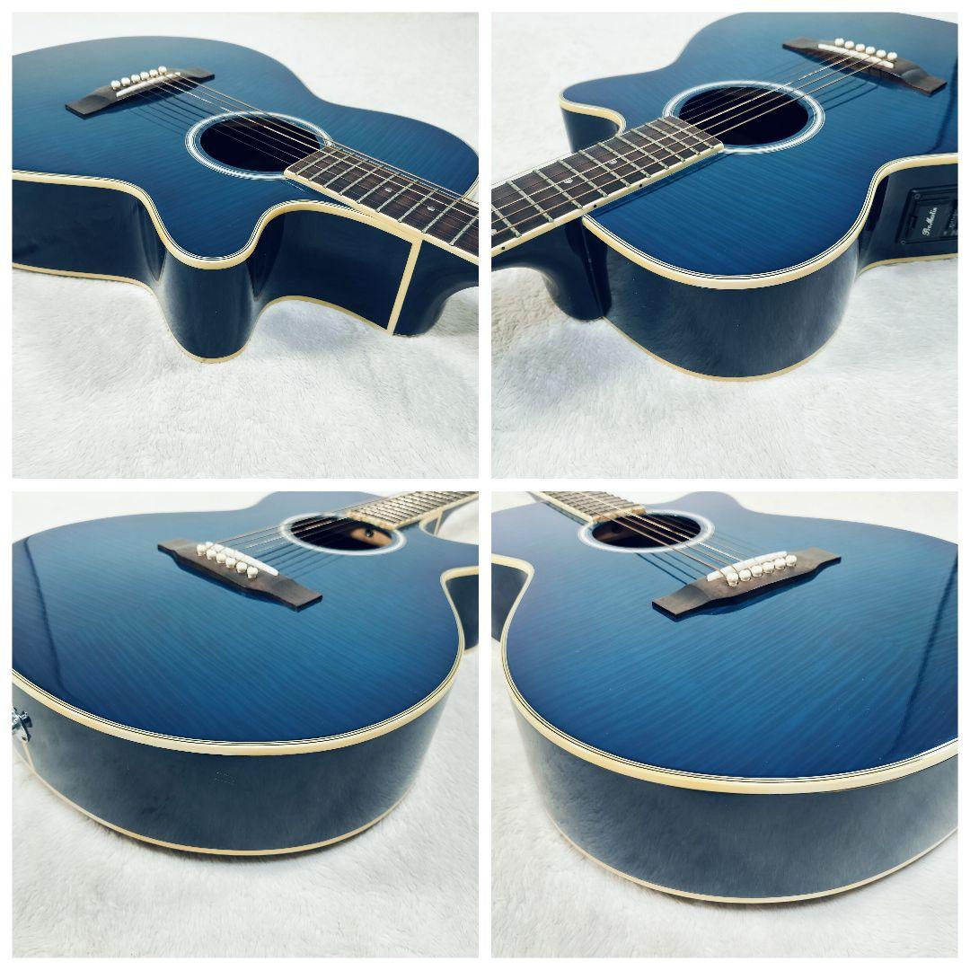 Pro Martin　custom　タイガーストライプ　エレアコ　ギター　虎杢