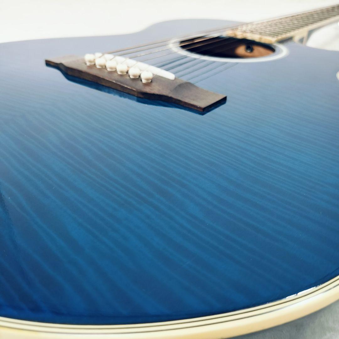 Pro Martin　custom　タイガーストライプ　エレアコ　ギター　虎杢