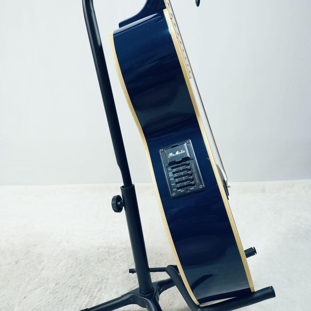 Pro Martin　custom　タイガーストライプ　エレアコ　ギター　虎杢