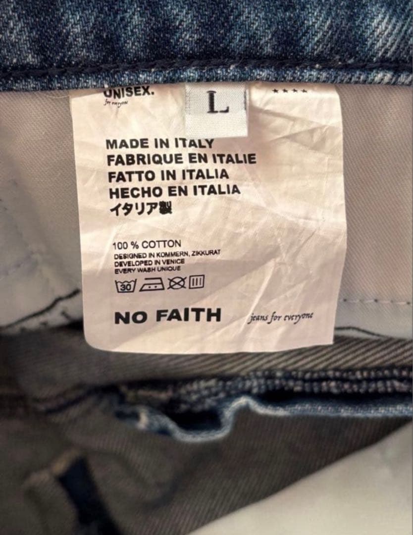 パンツ NO/FAITH STUDIOS ITALIAN OCEAN LOOSE CUT