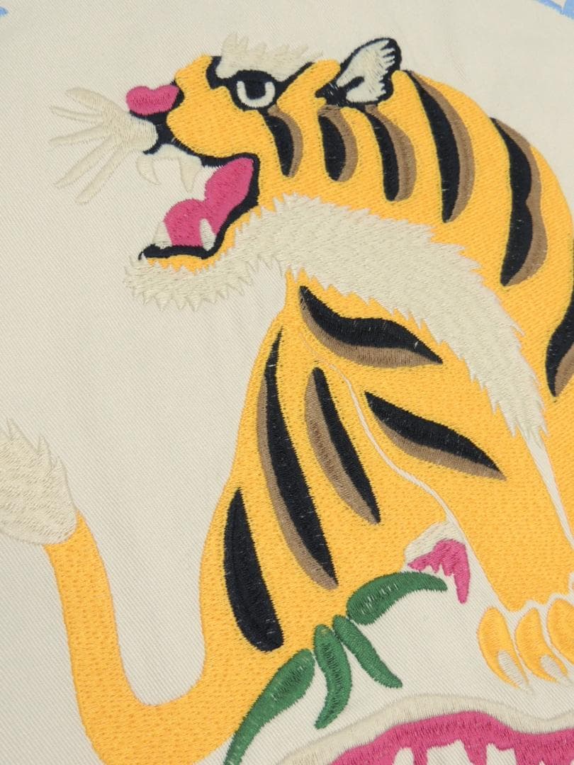 新品 XLサイズ HOUSTON ベトナム ジャケット ベトジャン オフホワイト