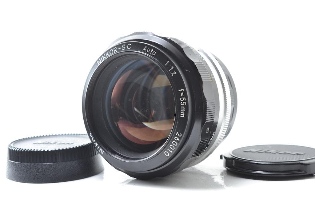 【希少レンズ】Nikon NIKKOR-S.C Auto 55mm f/1.2