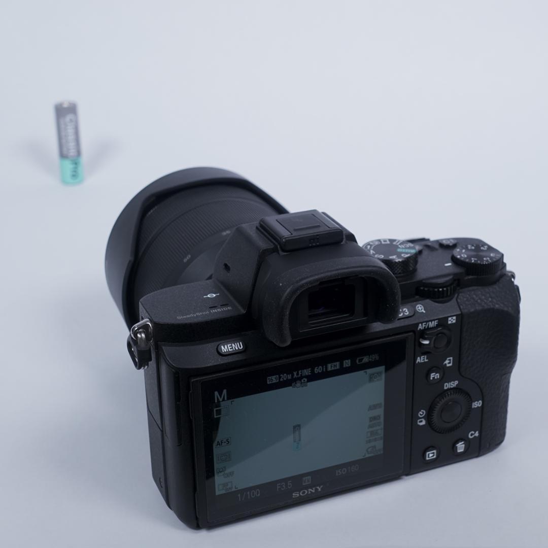 SONY α7ⅱ ILCE-7M2K レンズキット 動作確認 シャッター2704