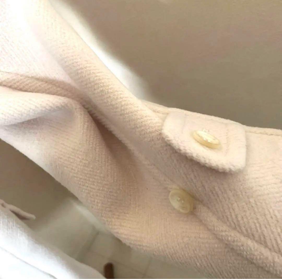 ニューヨーカー　ダッフルコート　ベージュホワイト