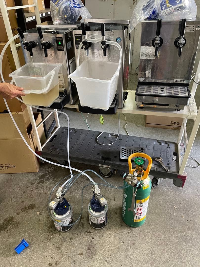 ビールサーバーセット　2口　完動品