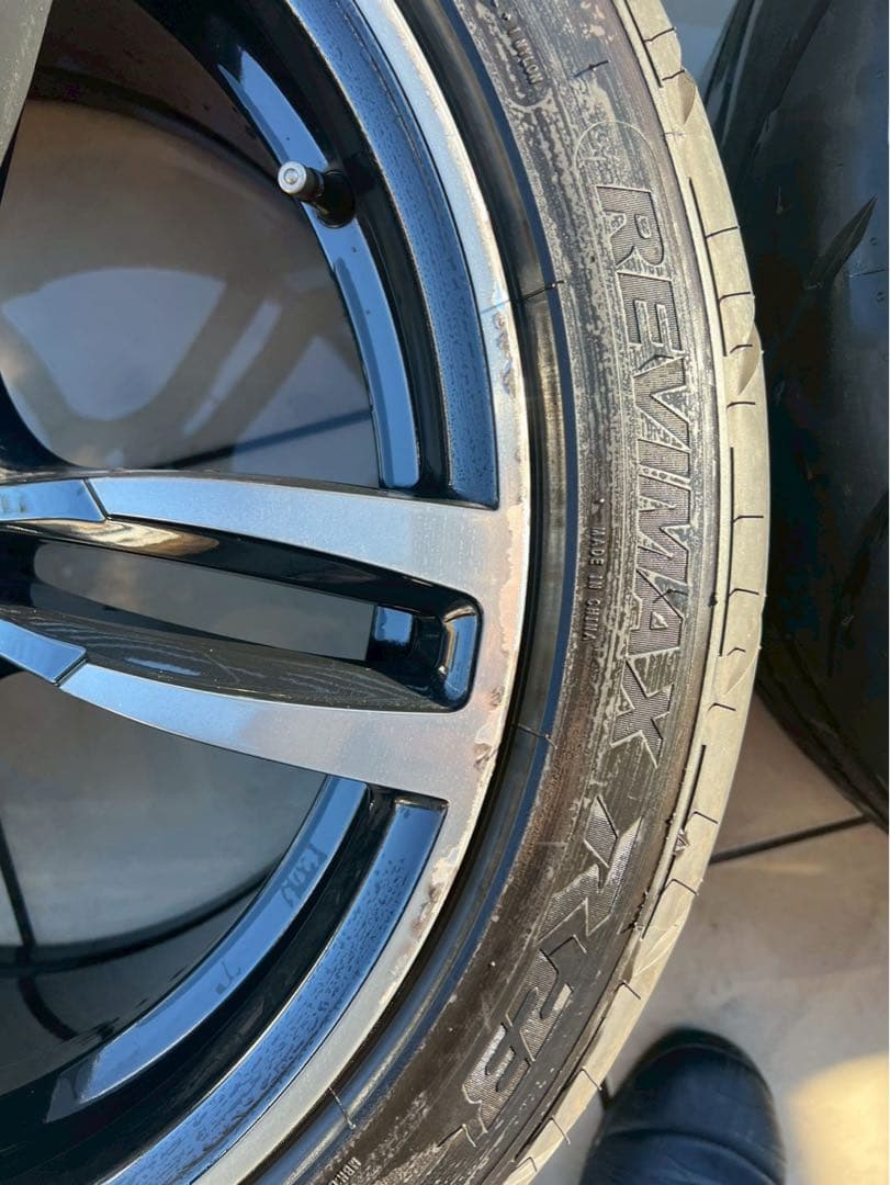 純正 437M 鍛造ホイール 2025年製タイヤ付き