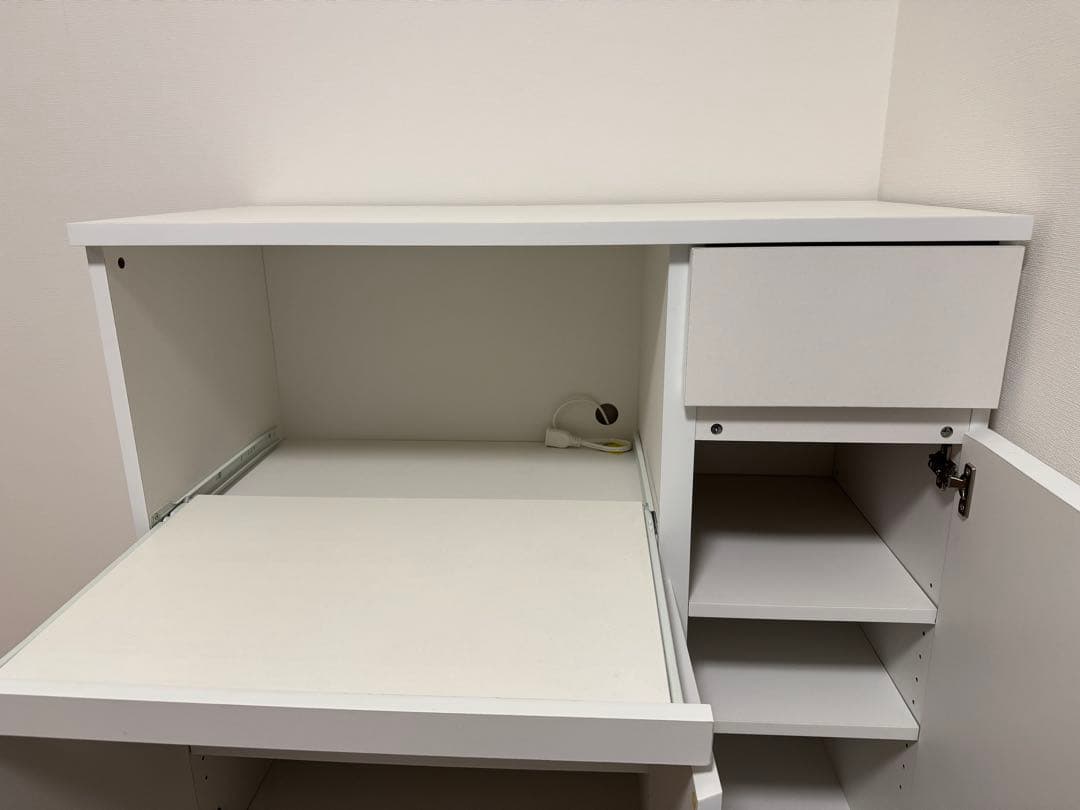 【1/7までの限定出品】キッチンボード(90×90×41) ホワイト