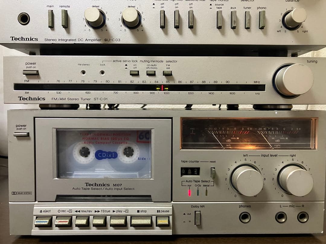 Technics SU-C03/ST-C01/M07 セット