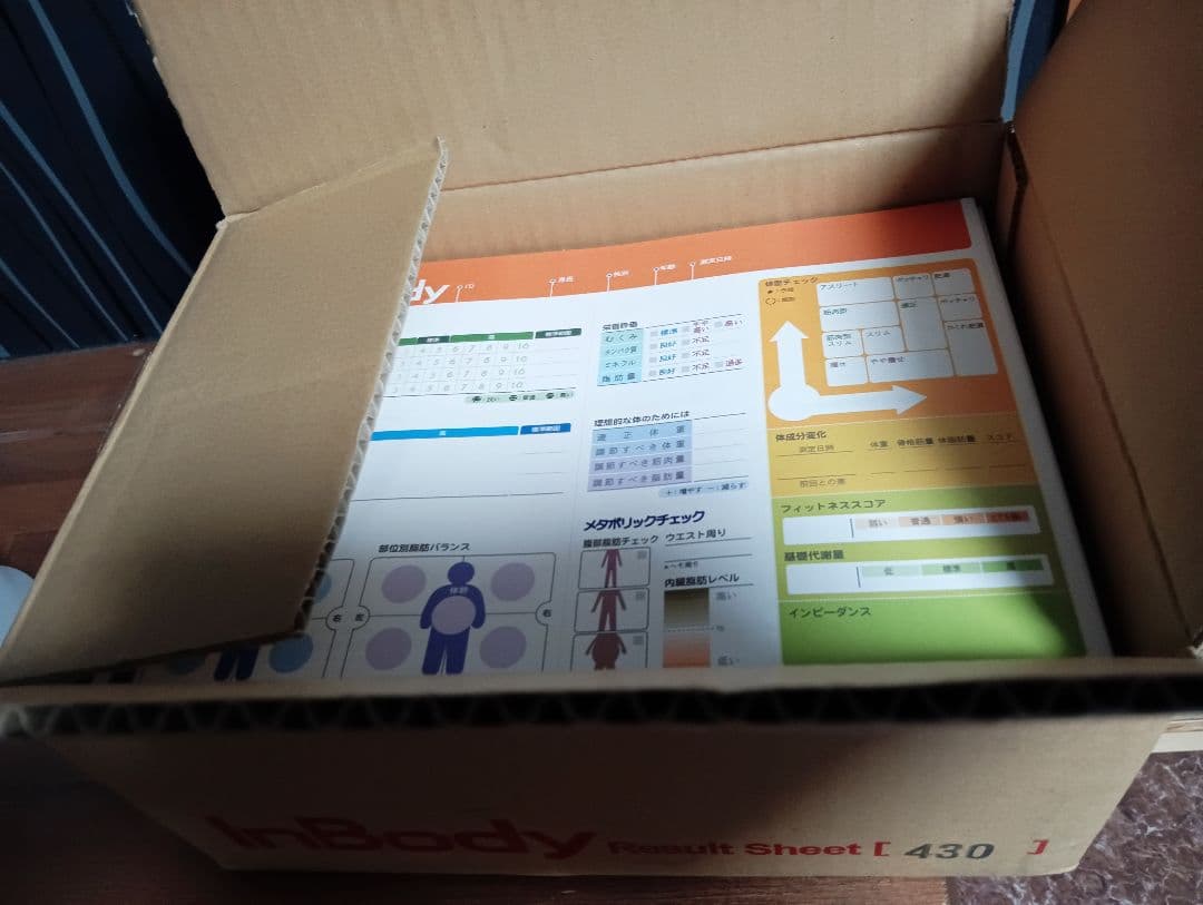 ちゃむ様交渉中　InBody 430 デジタル体組成計＋プリンター・用紙セット
