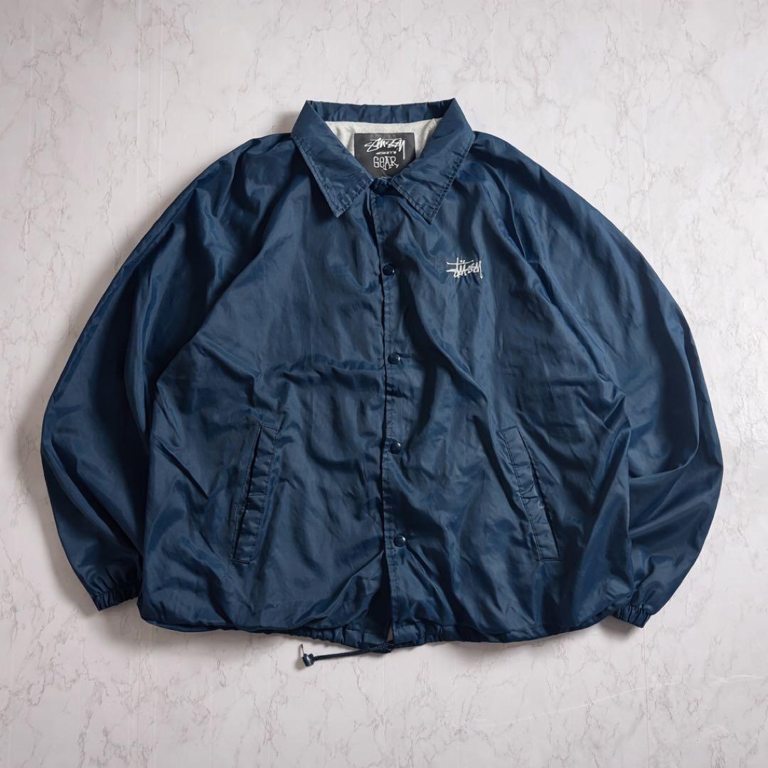 STUSSY GEAR コーチジャケット XL ステューシー ナイロンジャケット