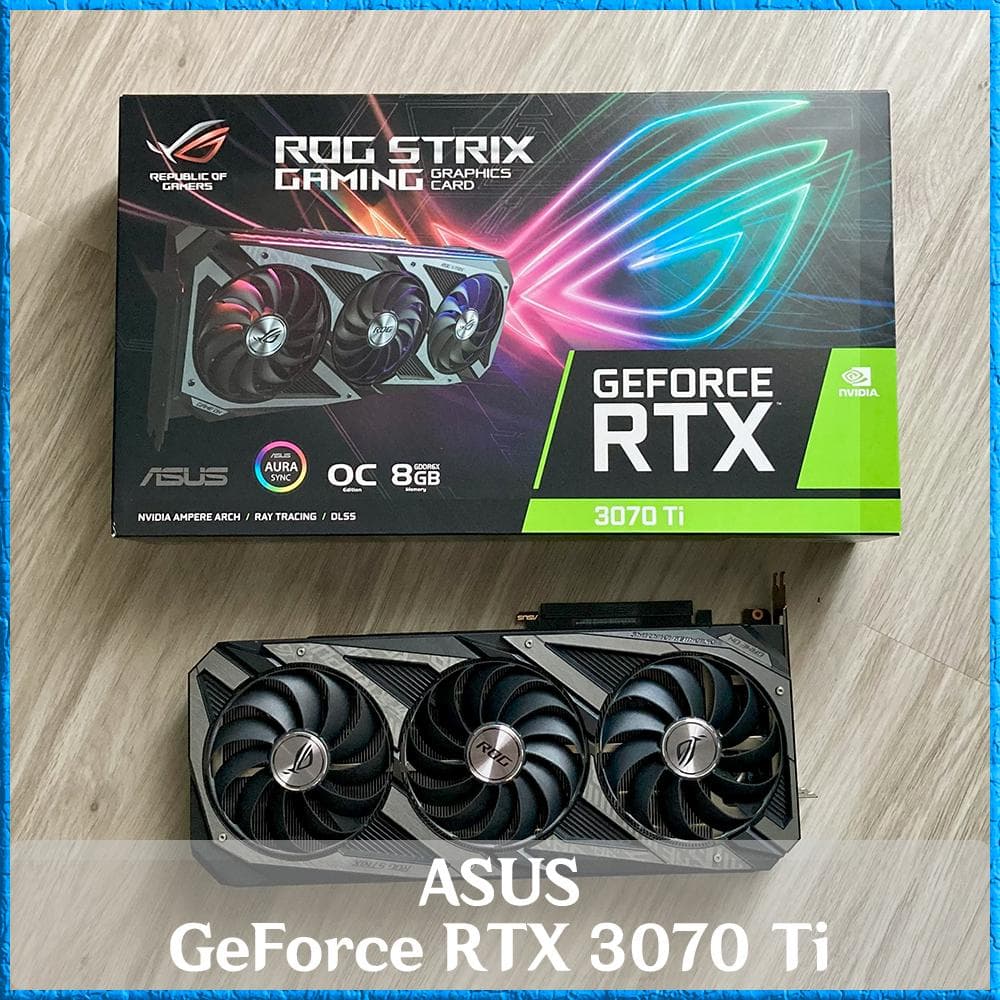 *グラフィックボード* ASUS GeForce RTX 3070 Ti