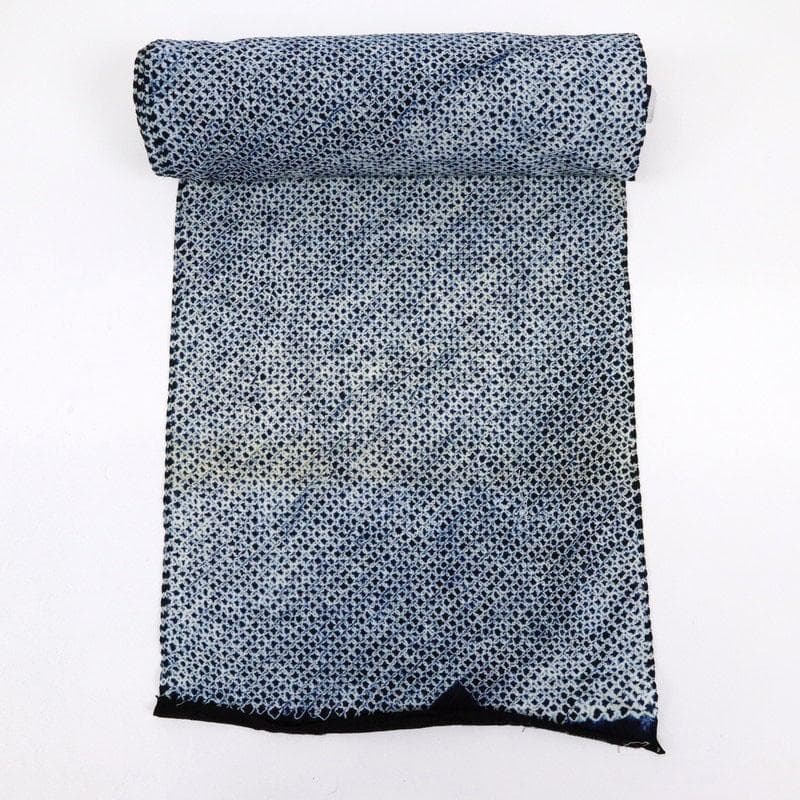 《しろ★手縫い仕立て＋手しぼり＊浴衣◆総三浦絞り◆木綿◆反25-100》