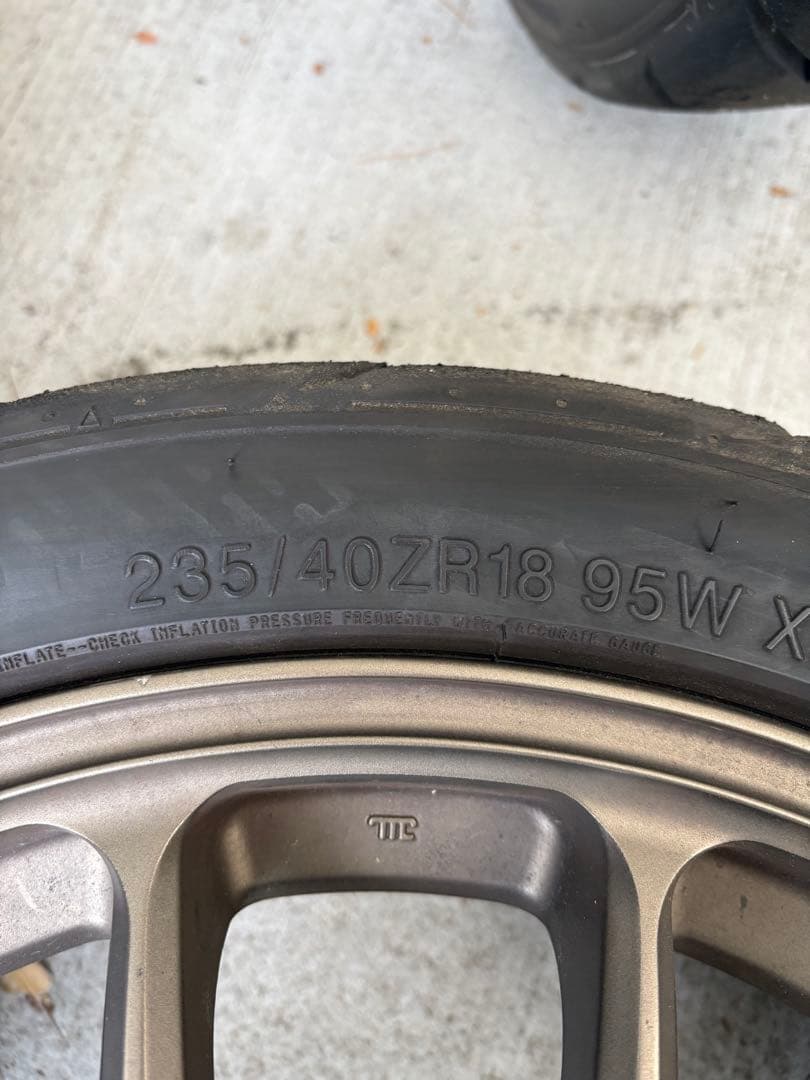 ワーク エモーション CR Kai シバタイヤ200R 235/40 R18