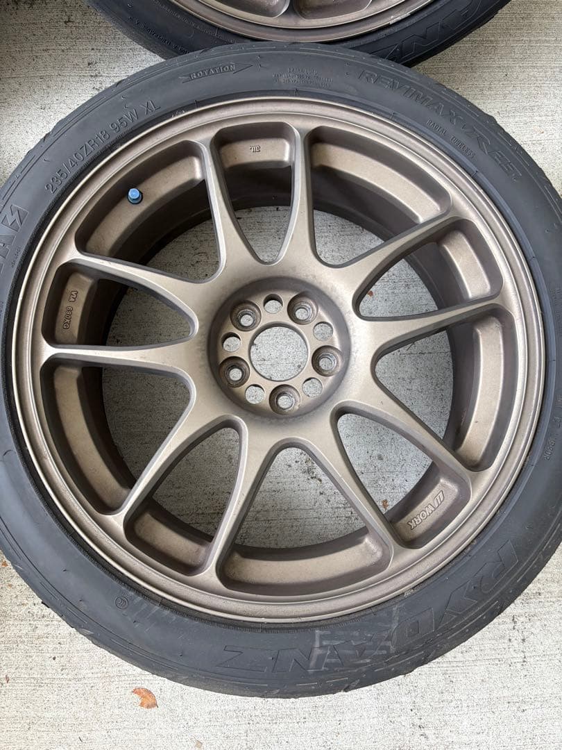 ワーク エモーション CR Kai シバタイヤ200R 235/40 R18