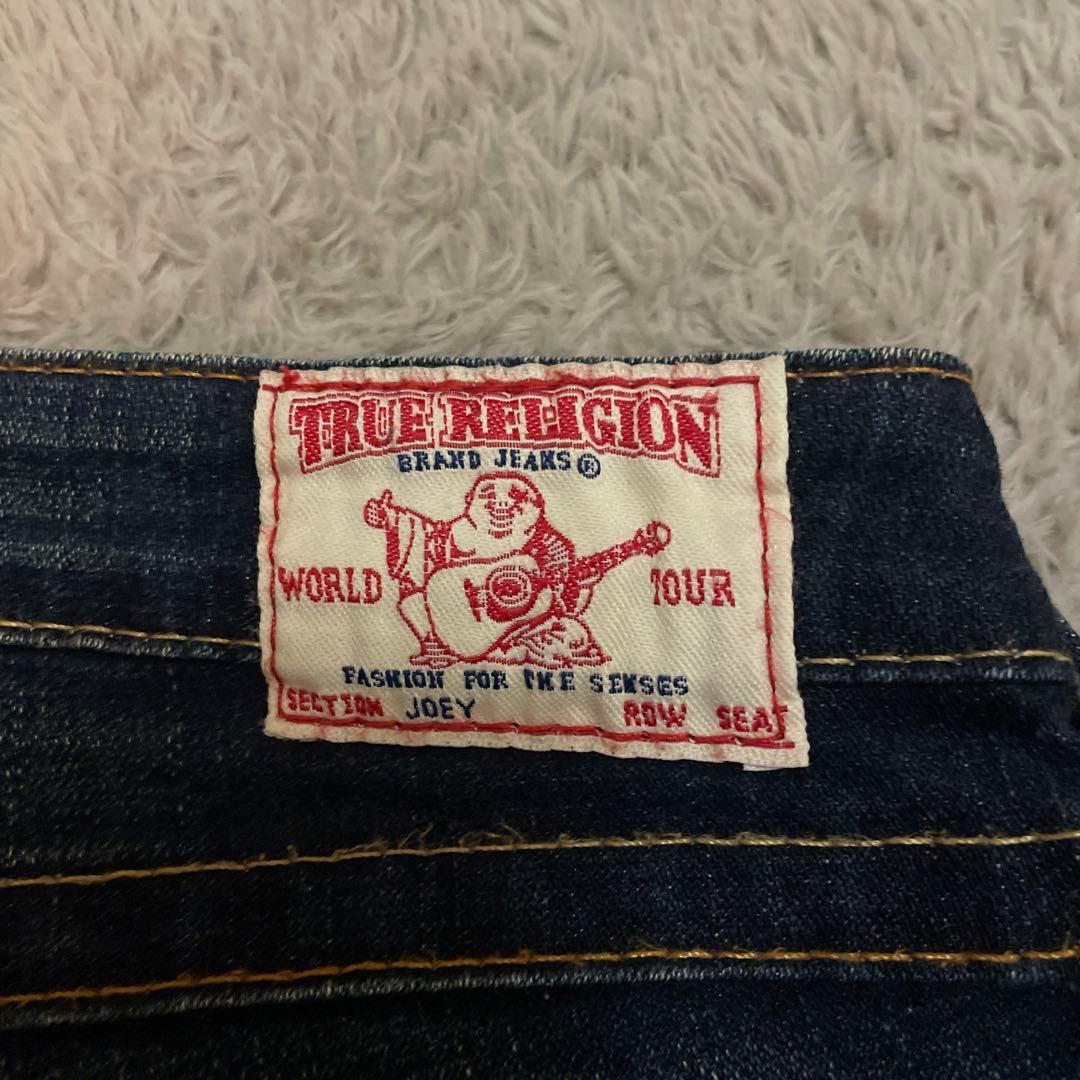 TRUE RELIGION デニムパンツ フレア インディゴ 24 USA製