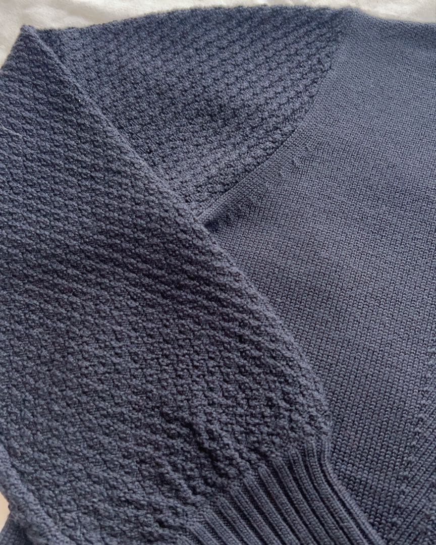 アマカ　ウォッシャブルウールケーブルニット