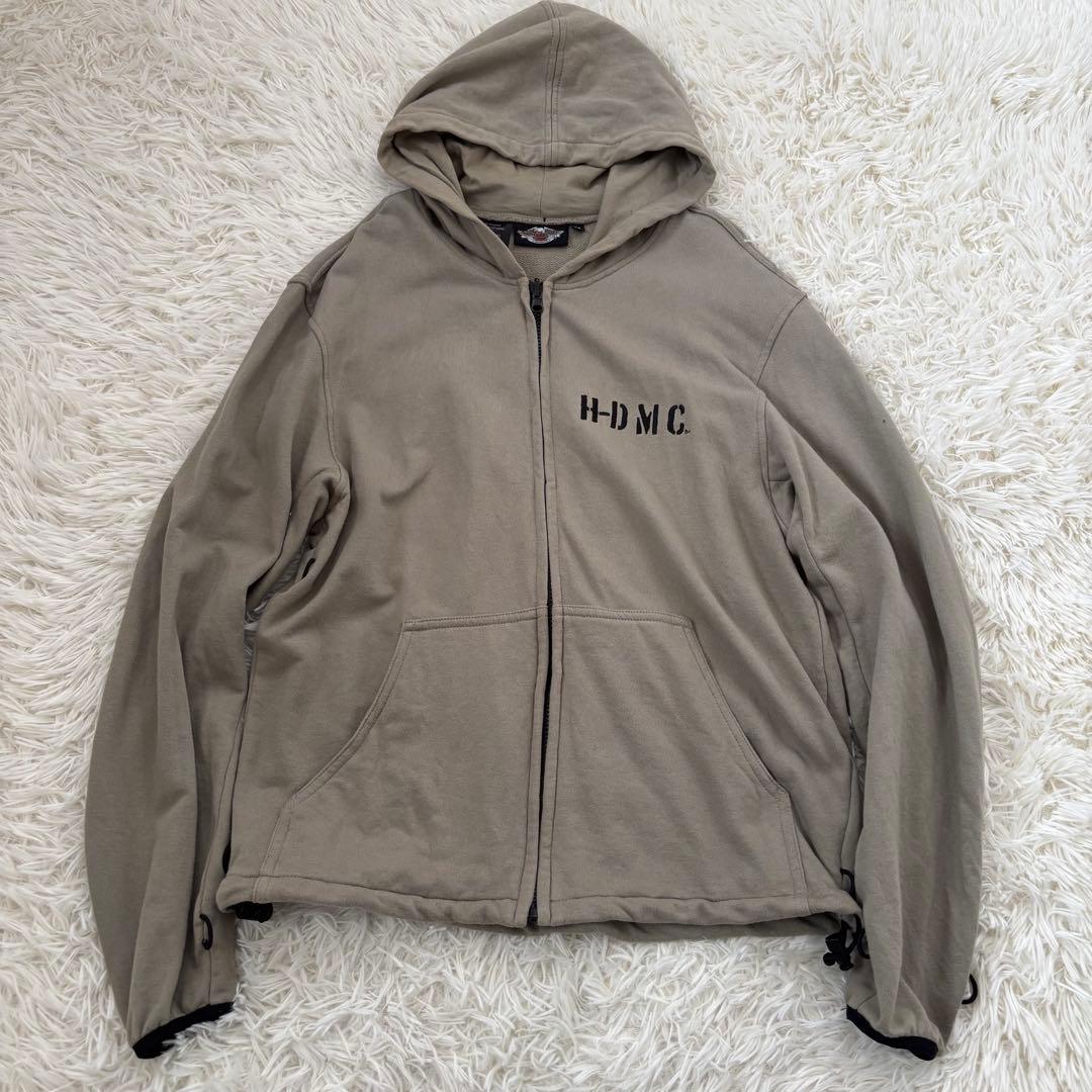 ハーレーダビッドソン　2way シングルライダース レザージャケット ブラック