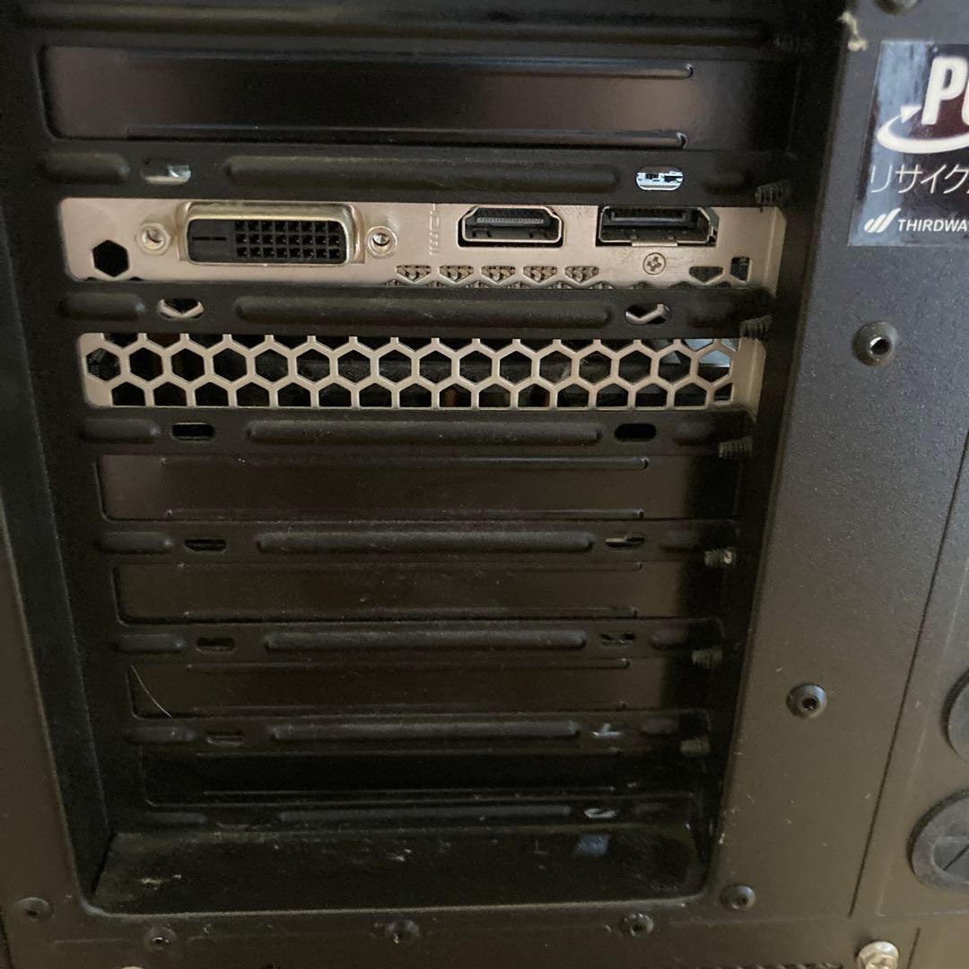 特価Core i7-8700 GTX1660Ti GALLERIAゲーミングPC