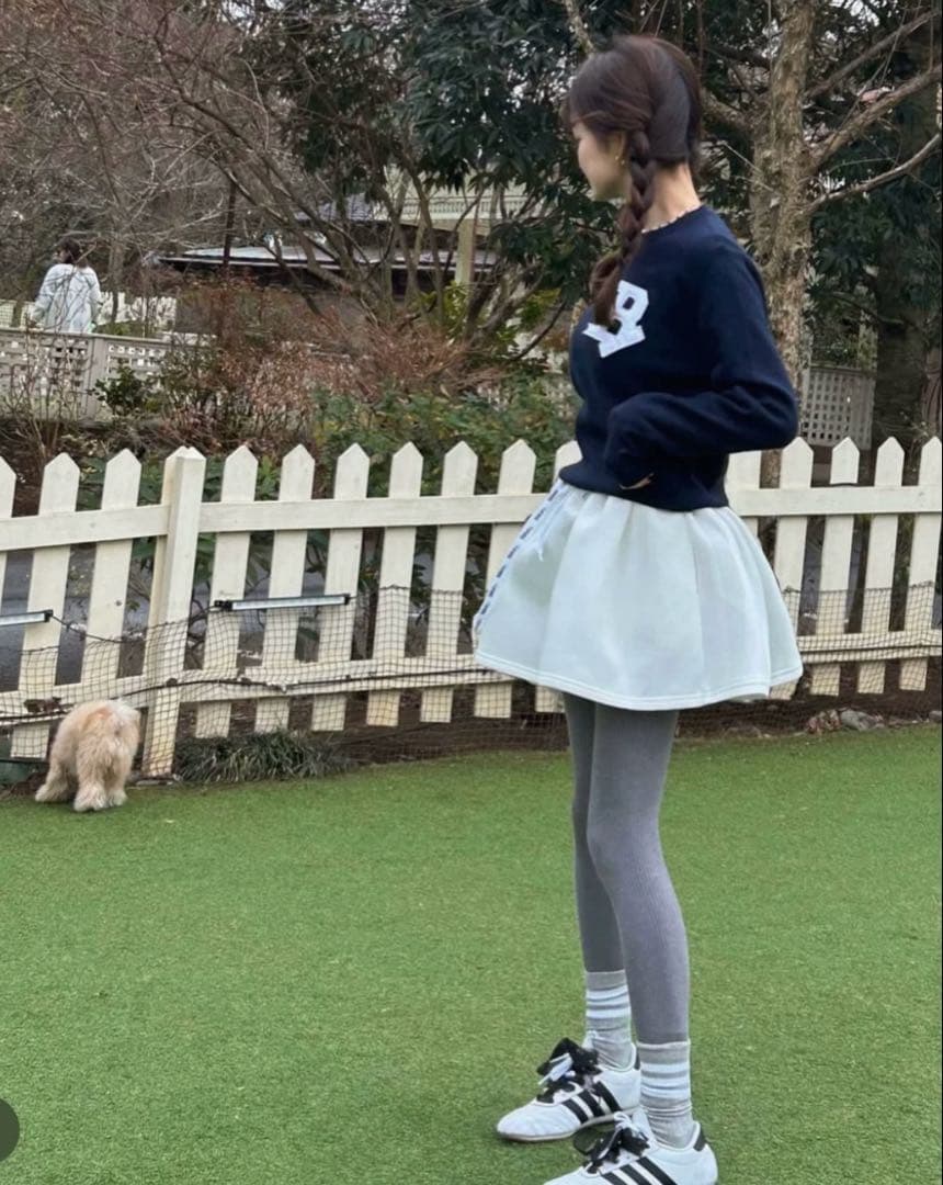 bibiy B. CLUB KNIT ネイビー