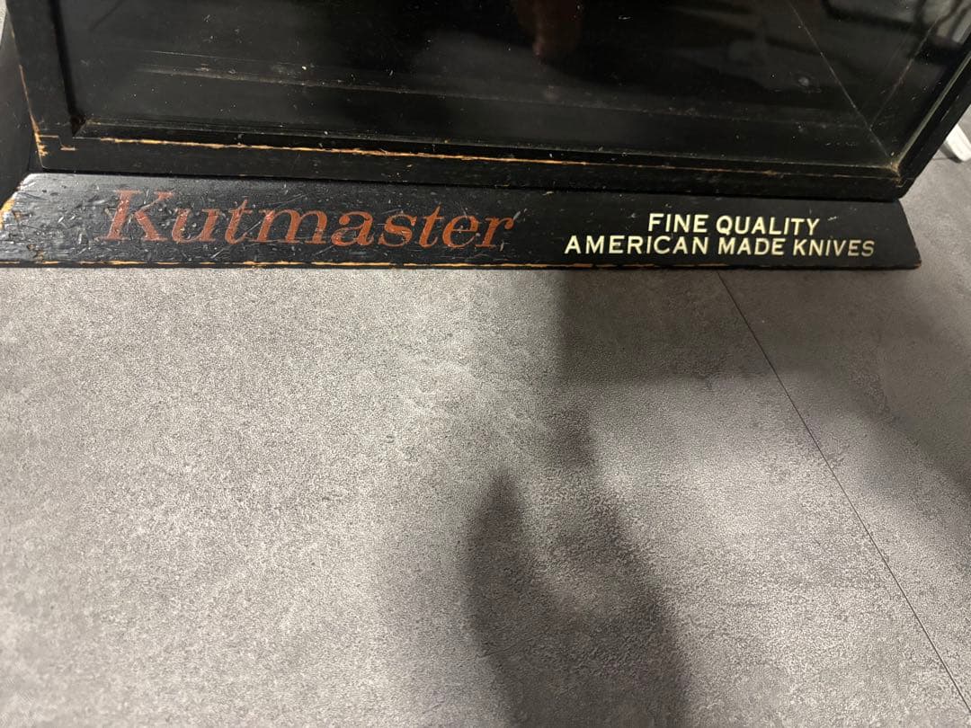 Kutmaster アンティークショーケース什器アメリカヴィンテージ