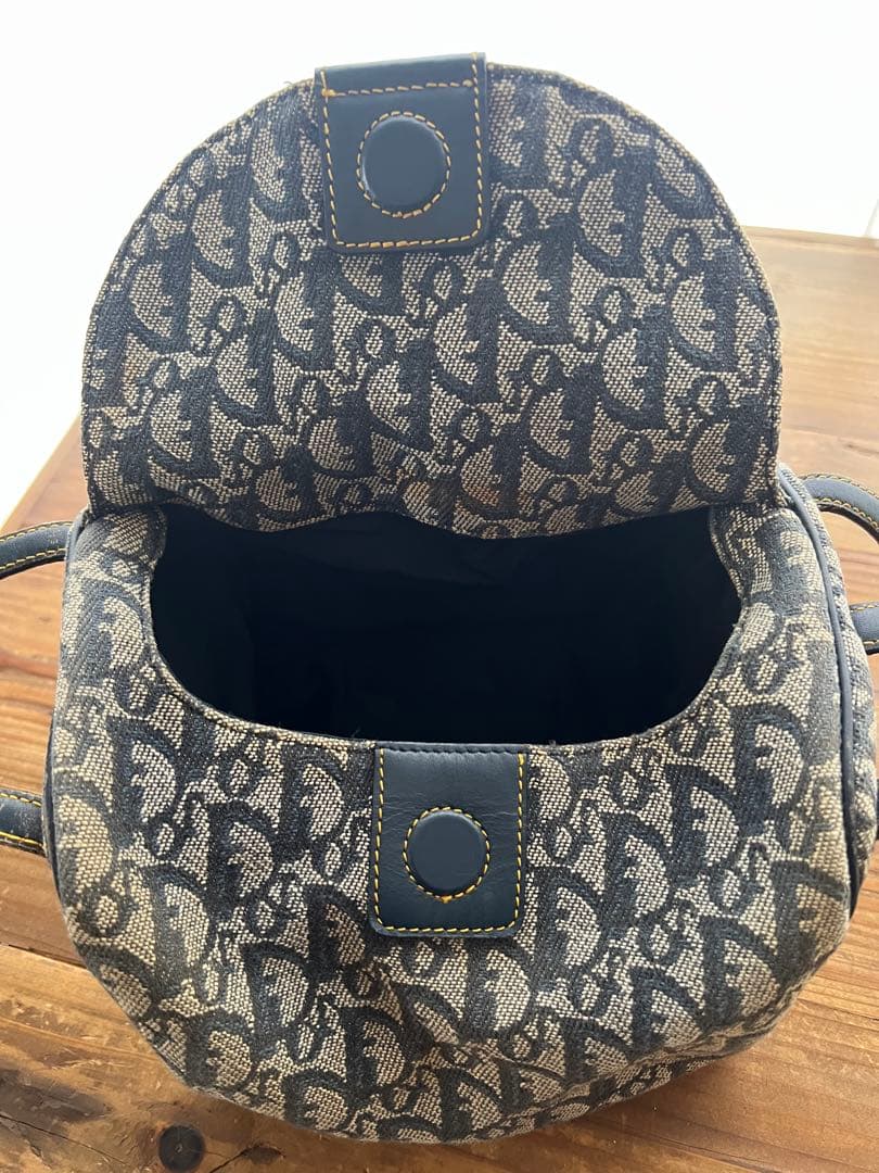DIOR トロッター柄ハンドバッグ　廃盤品