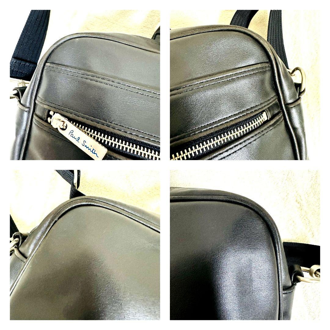 ポールスミス オールレザー 2way ビジネスバッグ ブリーフケース ブラック