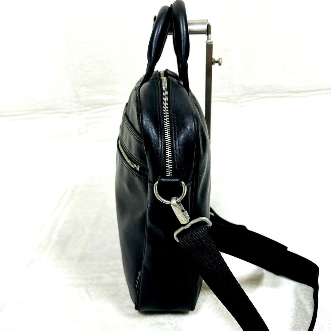 ポールスミス オールレザー 2way ビジネスバッグ ブリーフケース ブラック