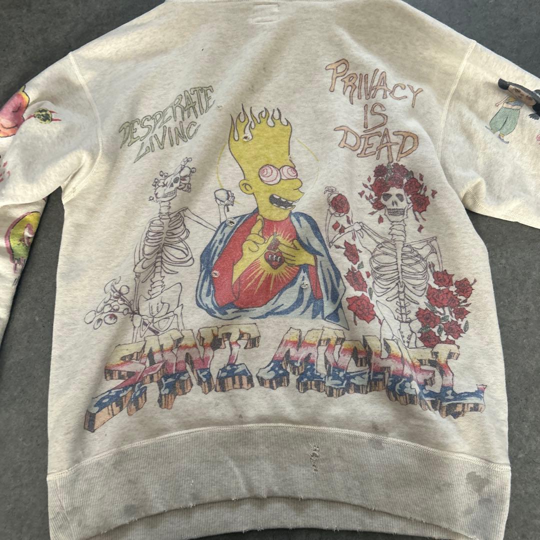 saint michael パーカー21SS Hoodie Graffiti