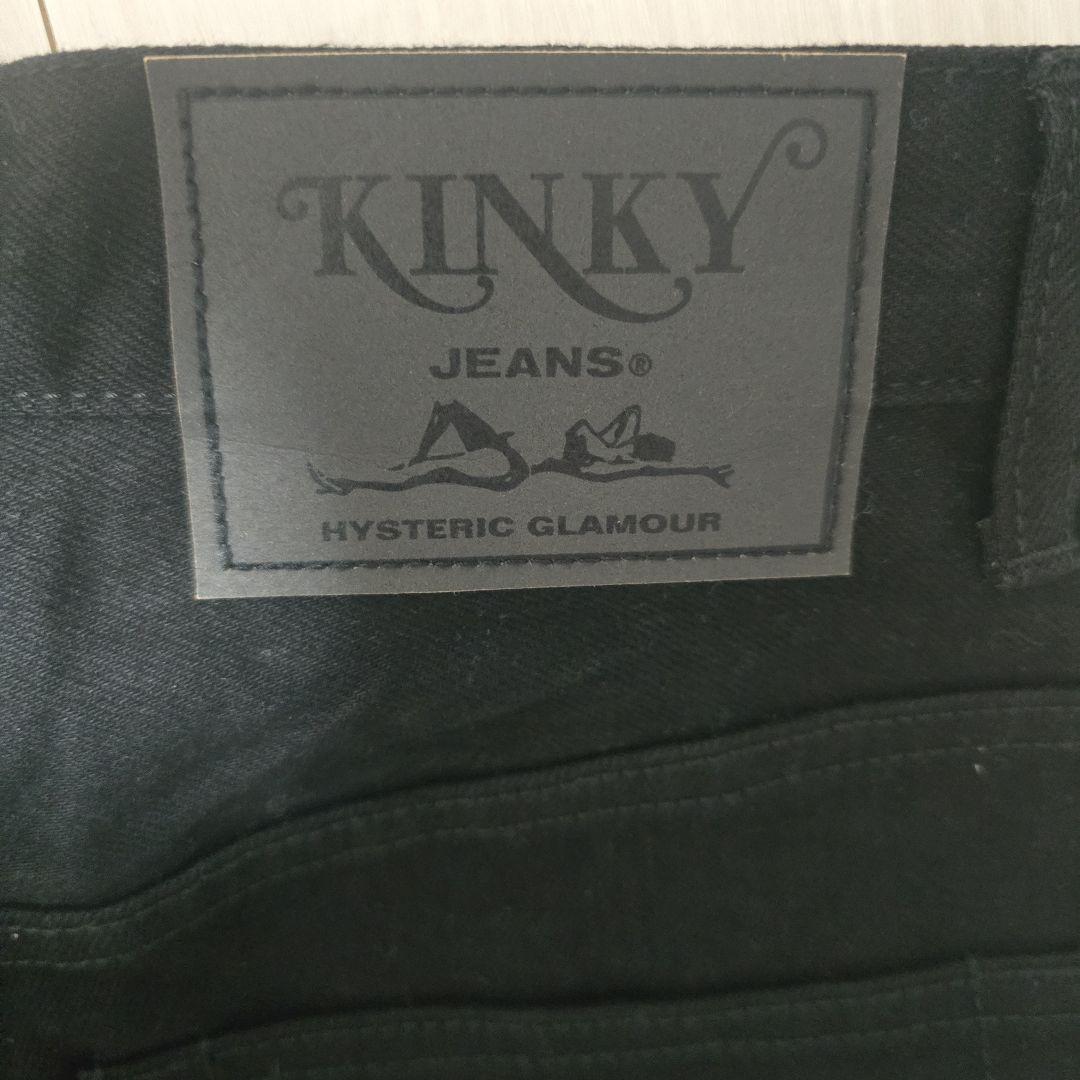 HYSTERIC GLAMOUR SNAKE LOOP　デニム フレアパンツ