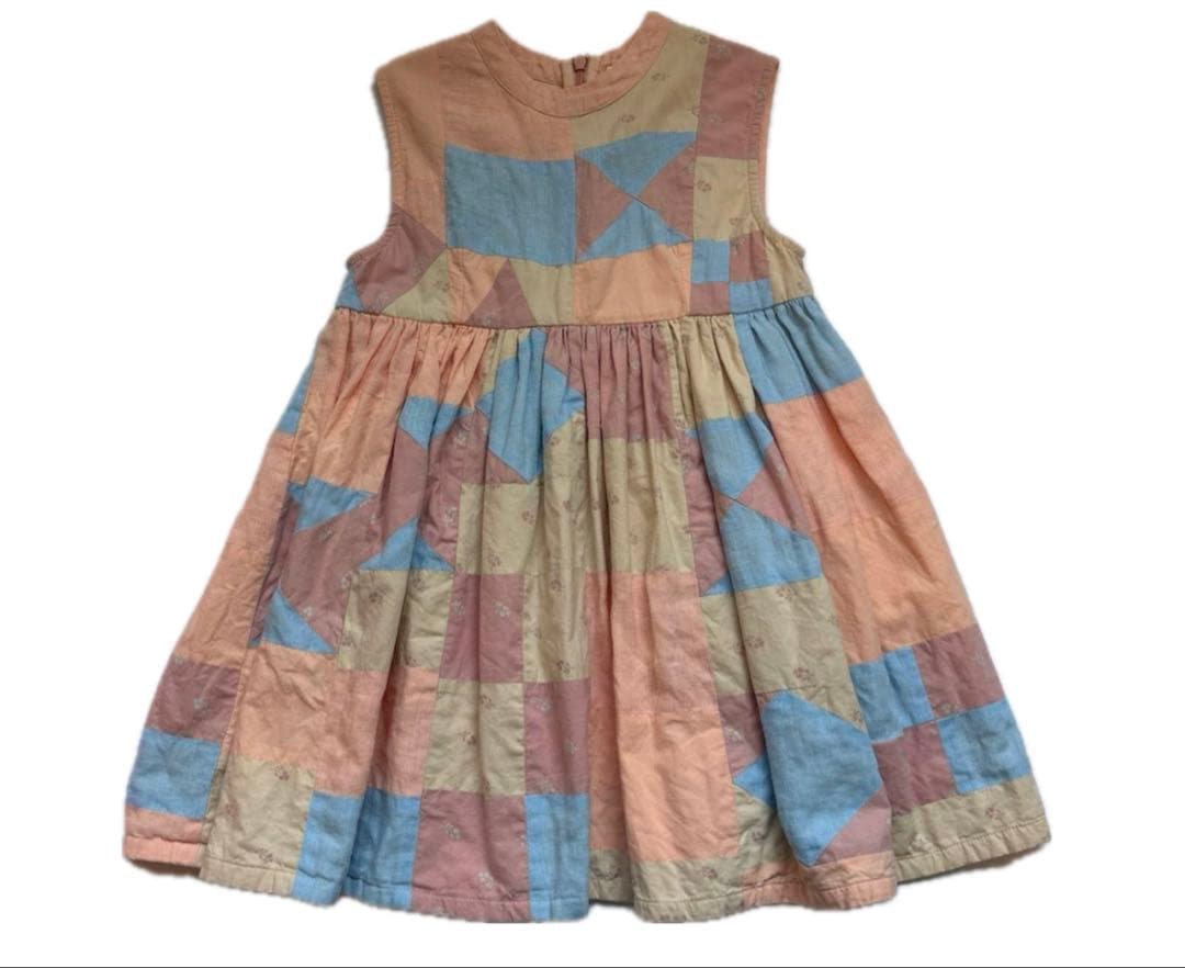 ワンピース Apolina Wendy Dress Patchwork 5-7y