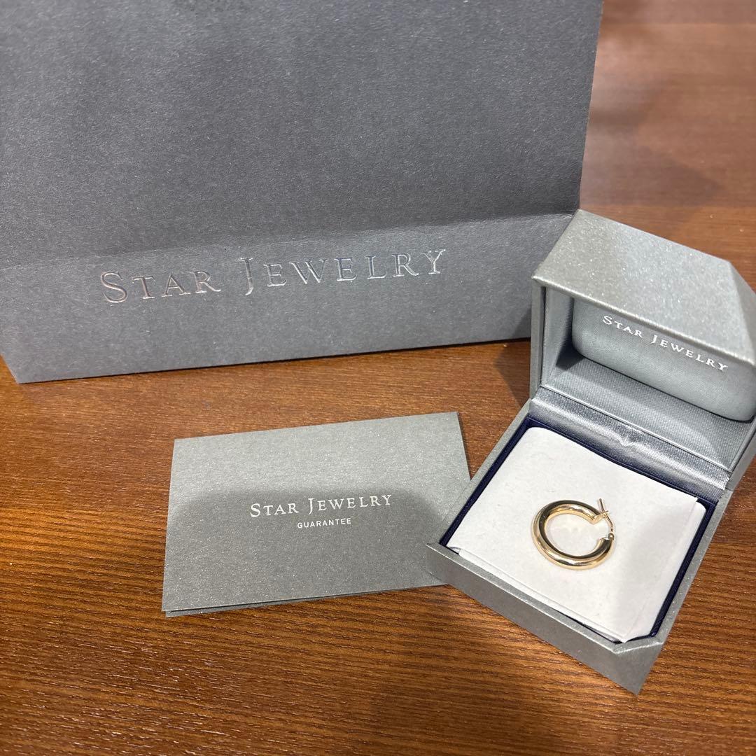 スタージュエリー 片耳 ピアス K18