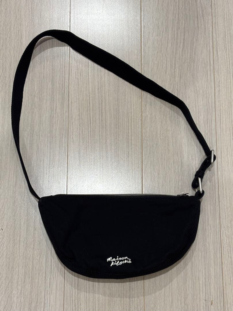 Maison Kitsune コットンボディツイルバッグ