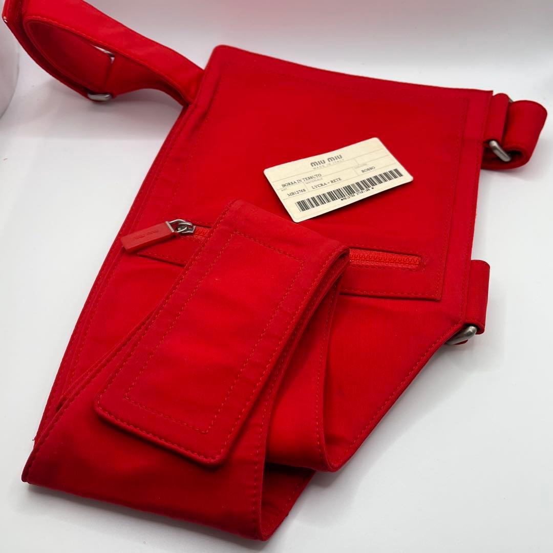 希少❗️miumiu ☆’99 ホルスターボディーバッグ アーカイブ カード有！