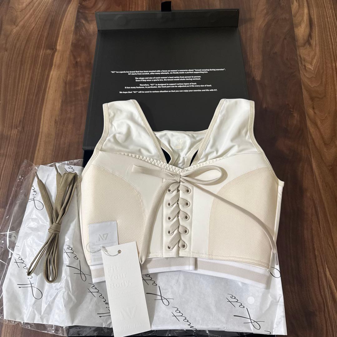 さ*ん様 N7 スポーツブラ ホワイト　加藤ひなた　リニューアル
