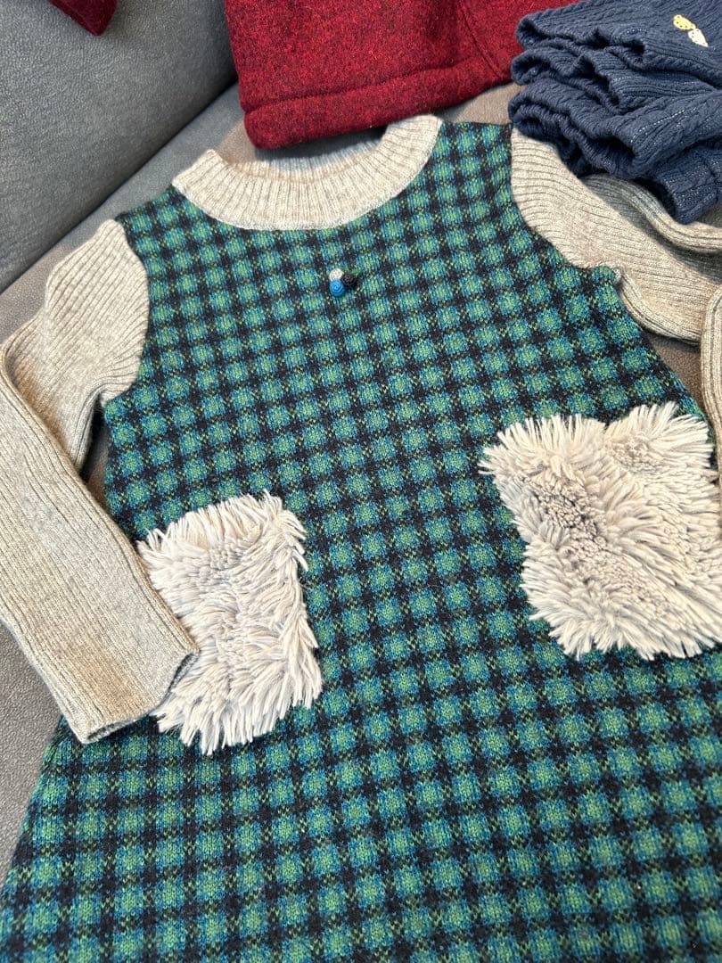 【美品多め】ファミリア冬の4点セット　80-90サイズ